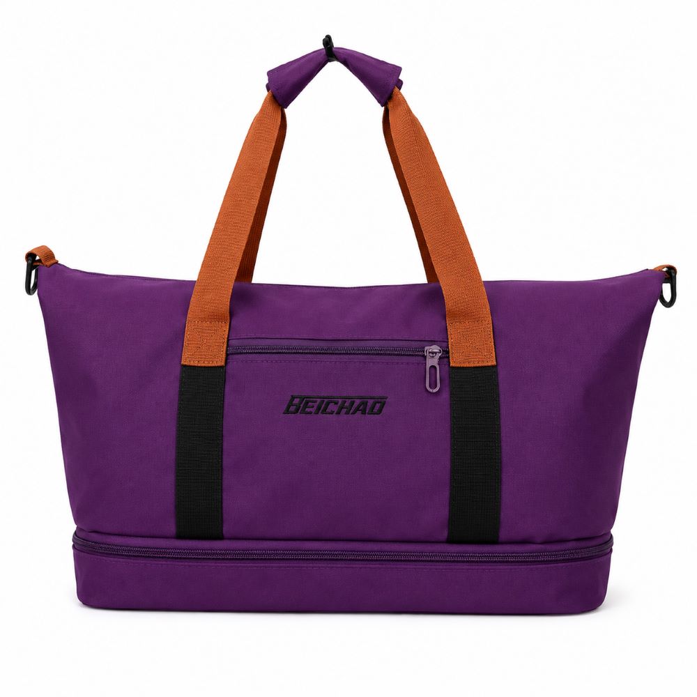 Travel Duffle Bag with Shoe Compartment