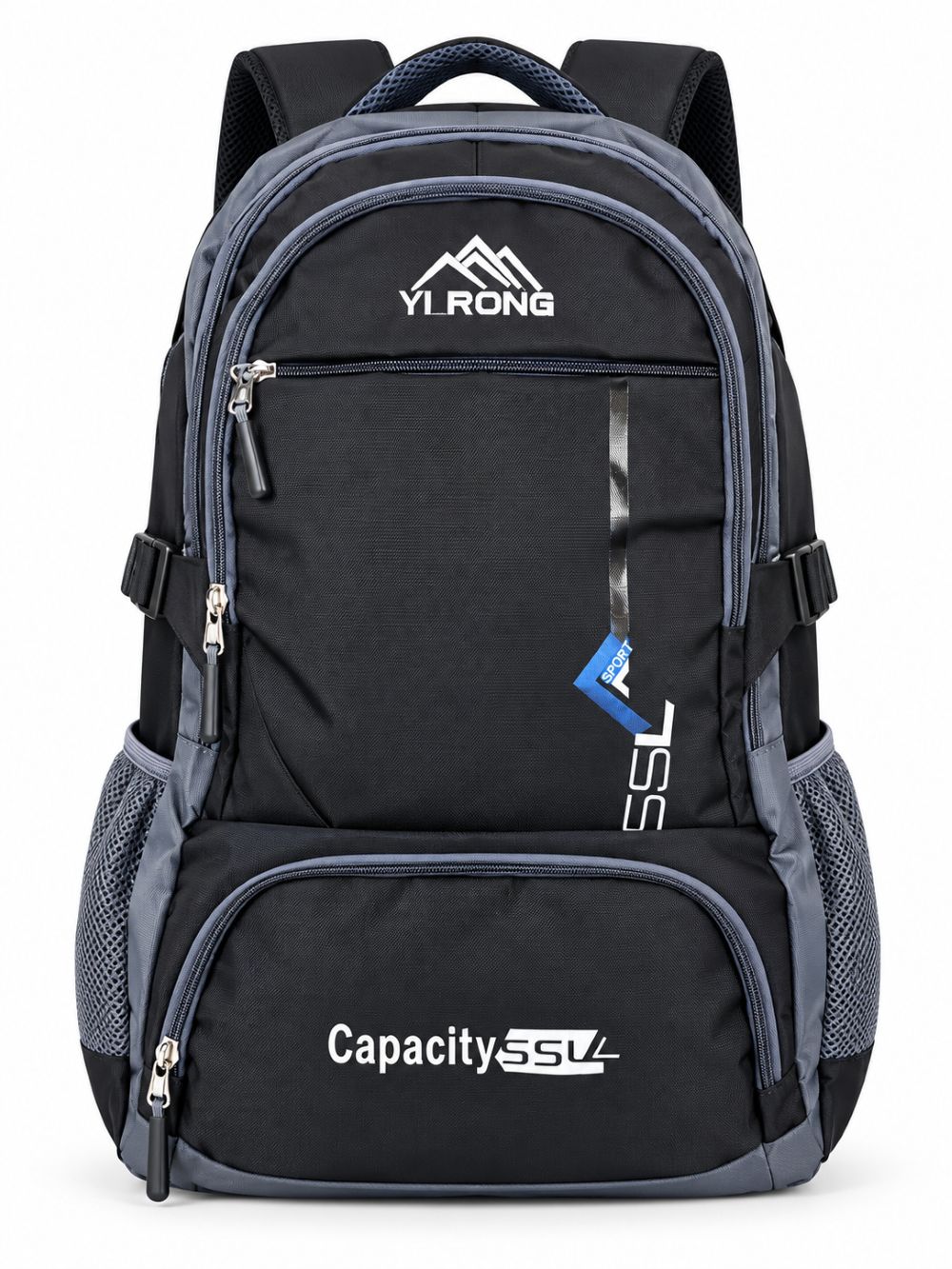 55L Large Capacity Travel Backpack – 4 Compartments, Laptop Pocket & Padded Shoulder Straps