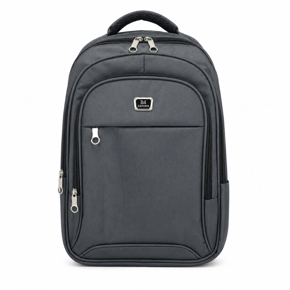 Water-Resistant Multi-Compartment Backpack for Work, School & Travel.