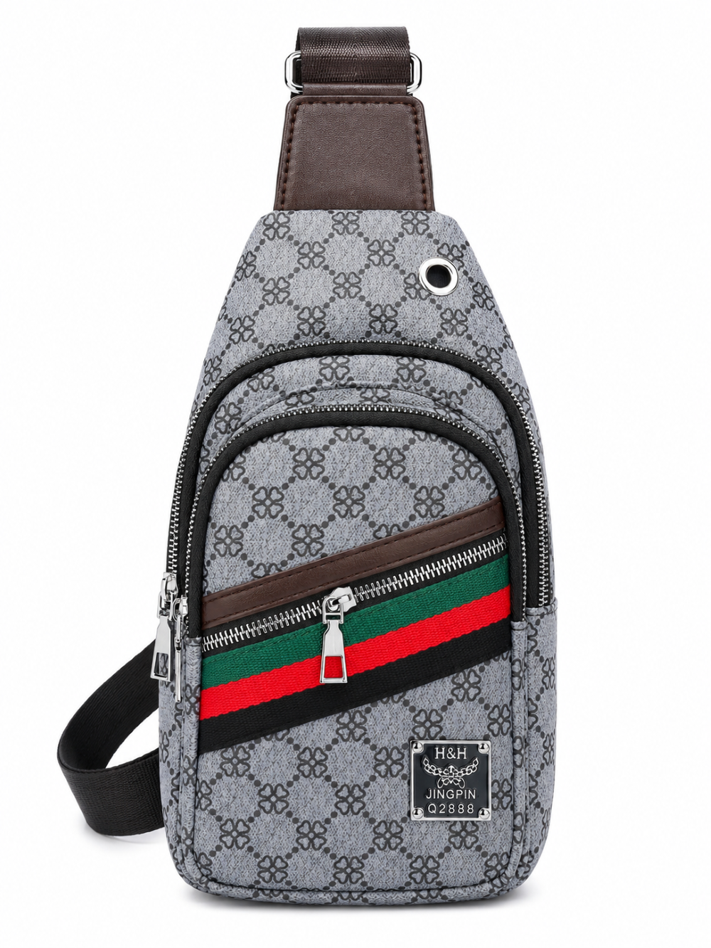 Stylish Pattern Sling Bag – Lightweight Crossbody Chest Bag