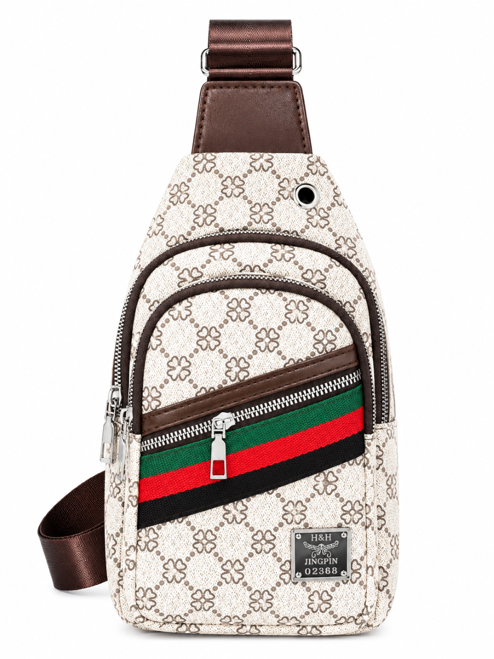 Stylish Pattern Sling Bag – Lightweight Crossbody Chest Bag