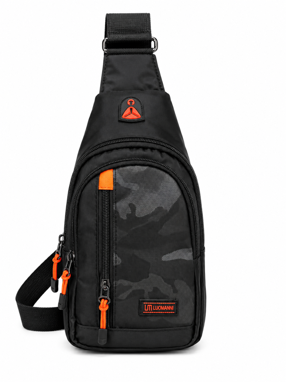 Olive Green Sling Crossbody Backpack