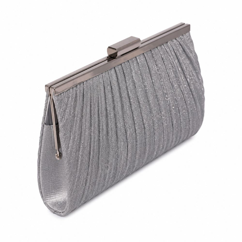 KRASCEVA Shimmer Evening Clutch Bag with Chain Strap