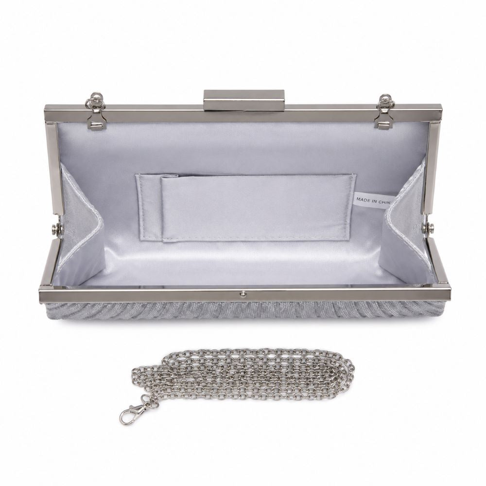 KRASCEVA Shimmer Evening Clutch Bag with Chain Strap