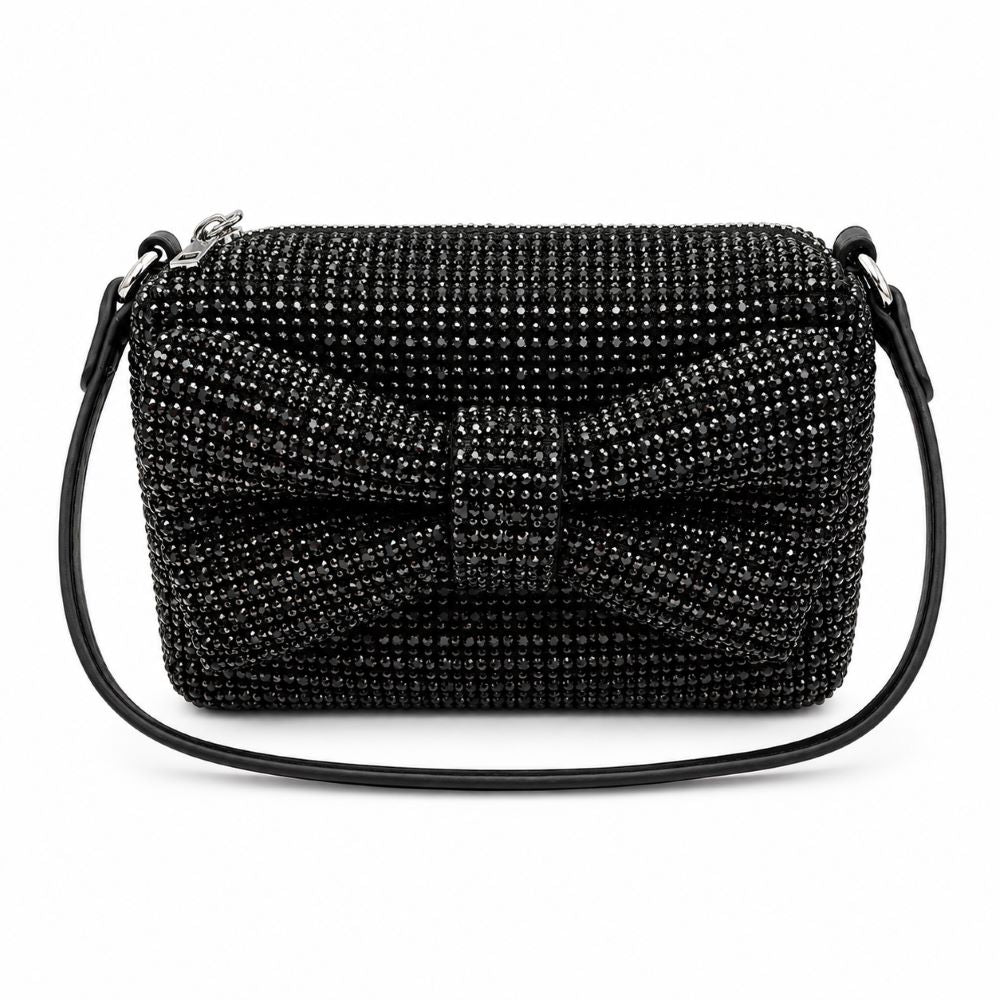 Krasceva Crystal Bow Mini Shoulder Bag