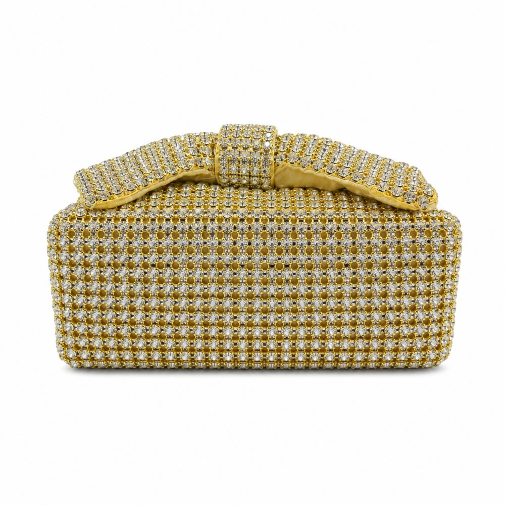 Krasceva Crystal Bow Mini Shoulder Bag
