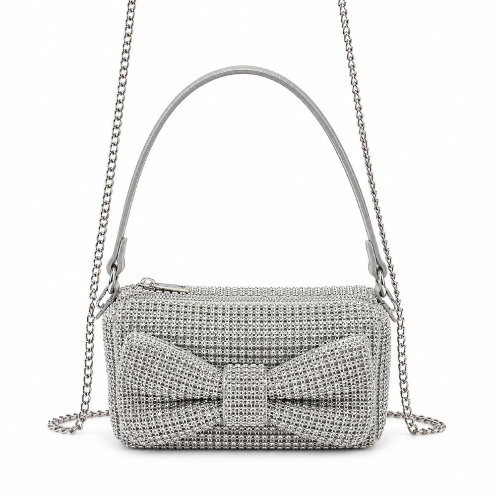 Krasceva Crystal Bow Mini Shoulder Bag