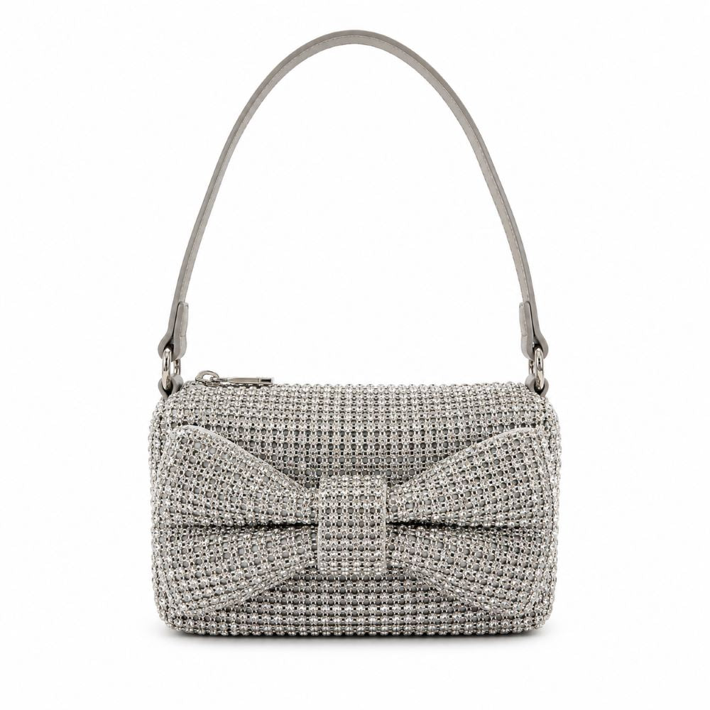Krasceva Crystal Bow Mini Shoulder Bag
