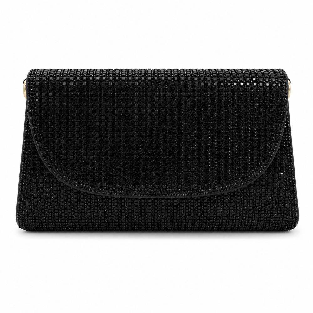 Luxury Rhinestone Evening Clutch Bag with Chain Strap