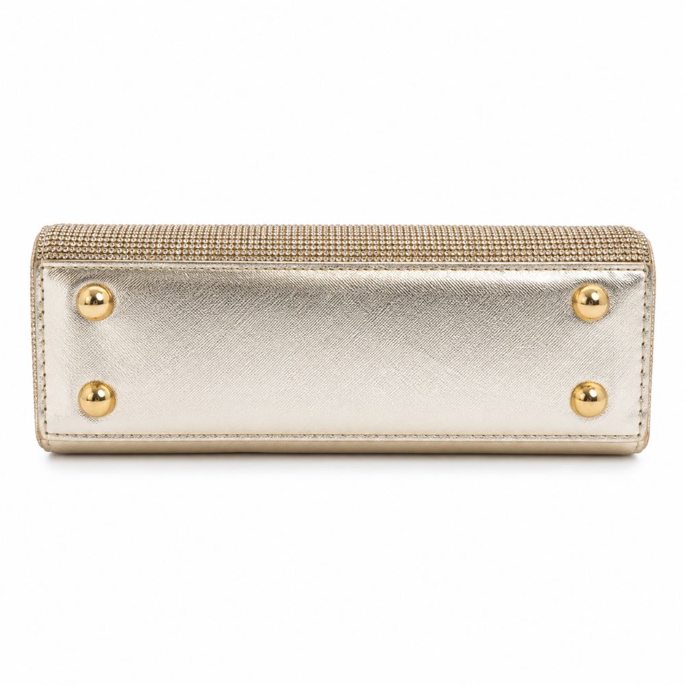 Luxury Rhinestone Evening Handbag with Chain Strap