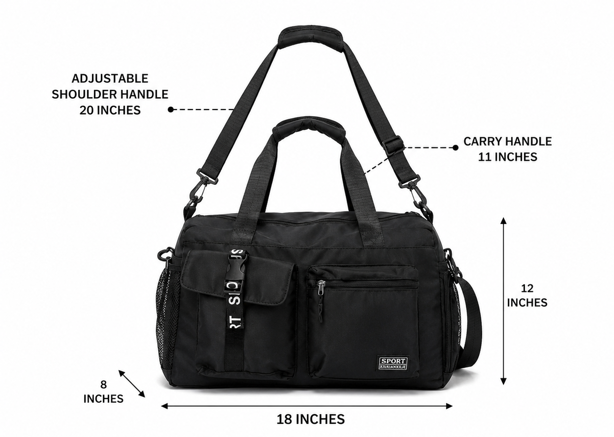Sport Duffel Bag – Travel & Gym Bag