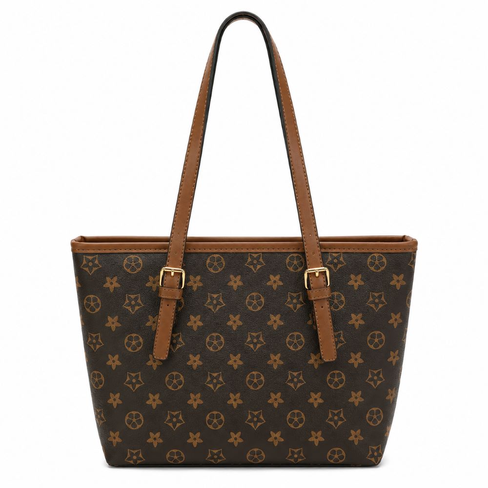 Classic Monogram Tote Bag – Adjustable Shoulder Handle