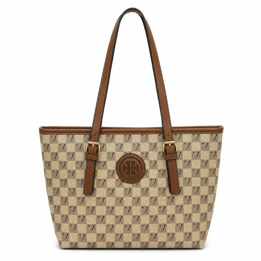 Classic Monogram Tote Bag – Adjustable Shoulder Handle