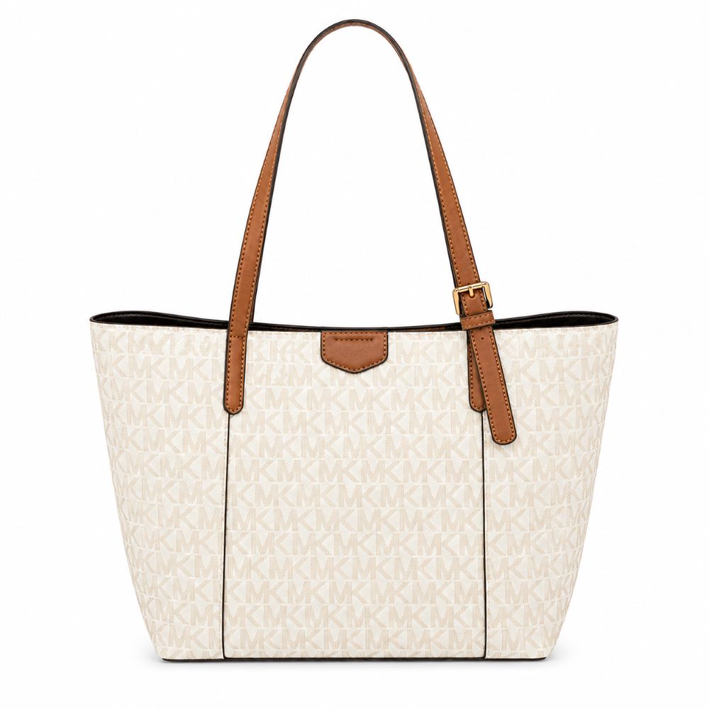 Elegant Pattern Tote Bag with Back Pocket – Available in 3 Colors