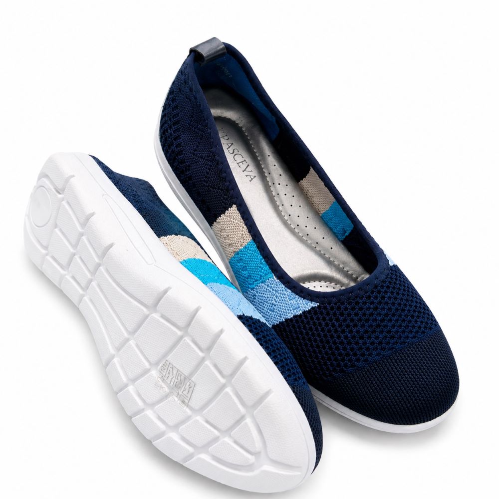 KRASCEVA Flexi Knit Comfort Flats