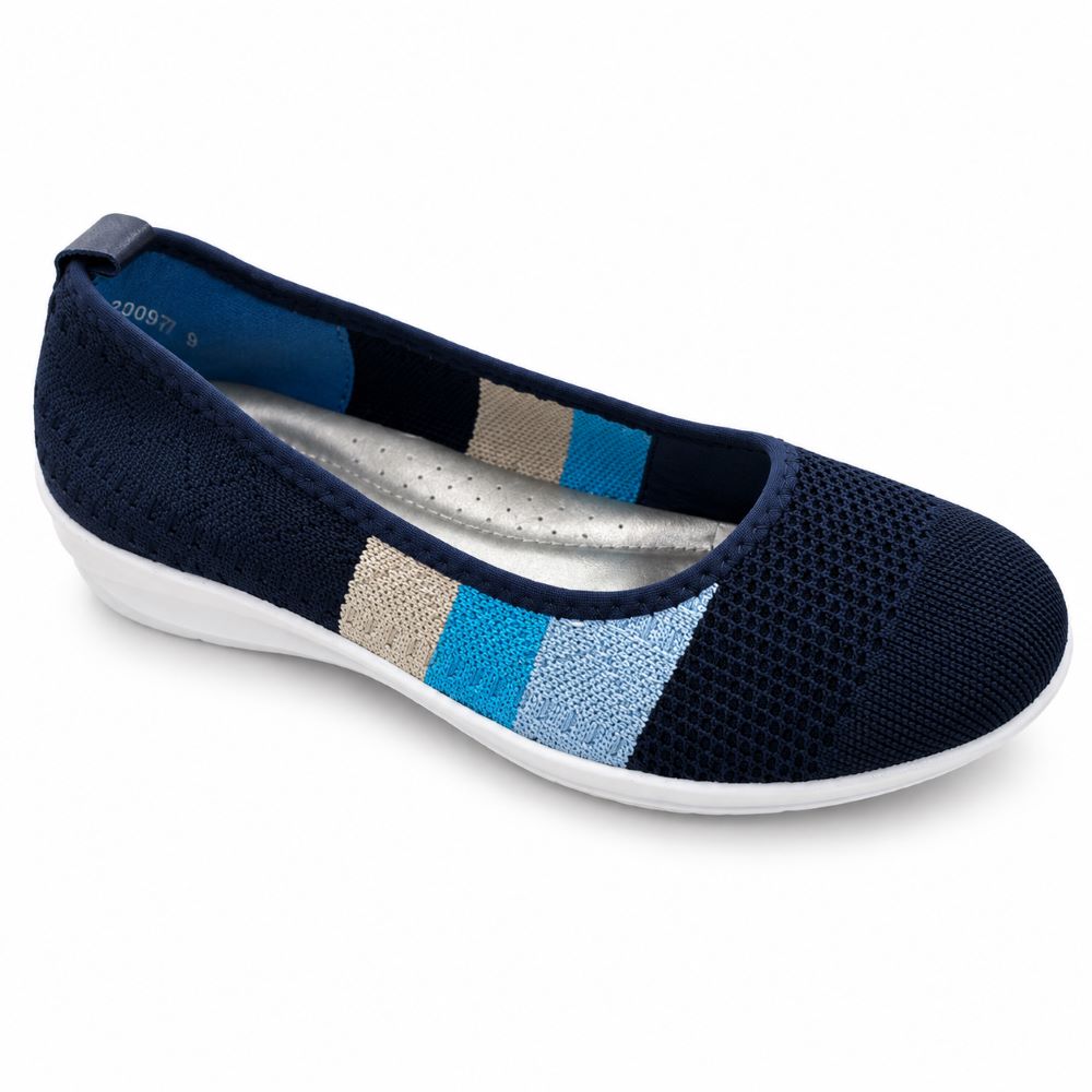 KRASCEVA Flexi Knit Comfort Flats