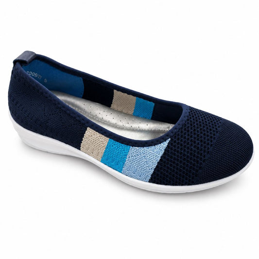 KRASCEVA Flexi Knit Comfort Flats